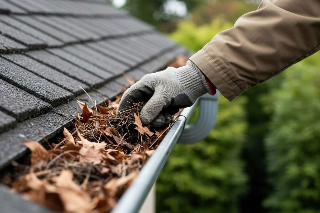 Gutter cleaning